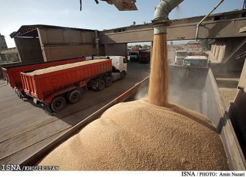 حمل بیش از ۶۰۰۰ تن گندم با قطار به استانهای کشور