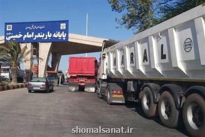 حمل ۶ و نیم میلیون تن كالای اساسی از بنادر كشور
