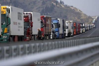 شروع ترانزیت کامیون های پاکستانی از خاک ایران
