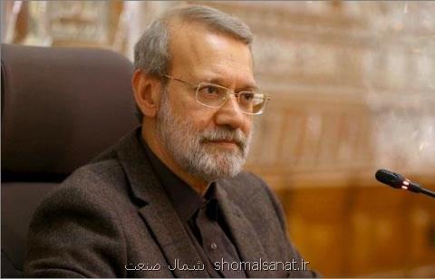 تاكید لاریجانی بر لزوم تقویت همكاری های اقتصادی و سیاسی میان ایران و روسیه