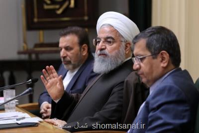 دستور روحانی به همتی برای تامین ارز واردات ماسك و لباس پزشكی